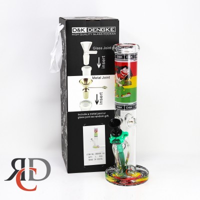 WATER PIPE STRAIGHT TUBE COLOR DOWNSTEM MARLEY THEME IN A GIFT BOX WP1966 1CT